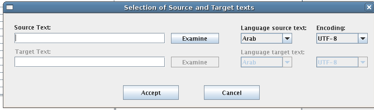 Bitext2tmx open dialog